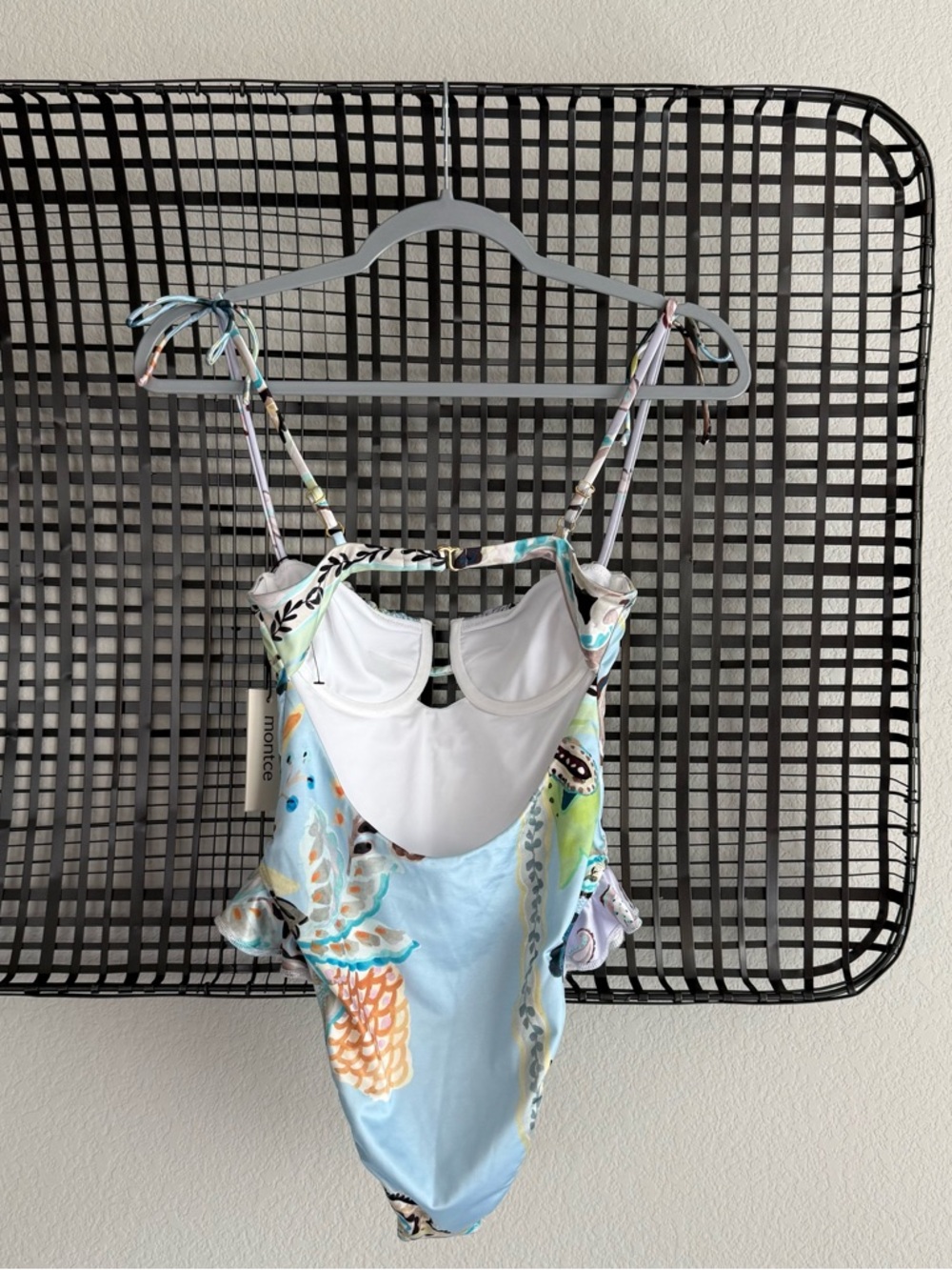 Montce St. Barths floral petal ruffle one piece swim - Picture 8 of 8